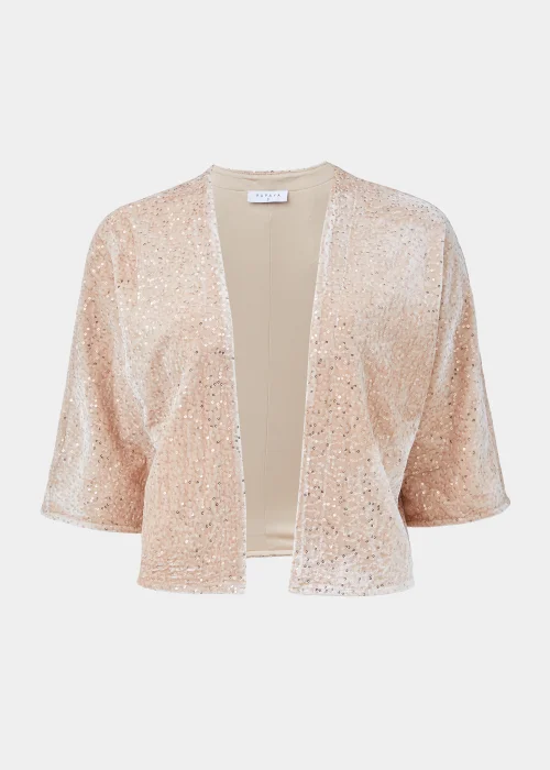 Gold Sequin Kimono - Small Image 5