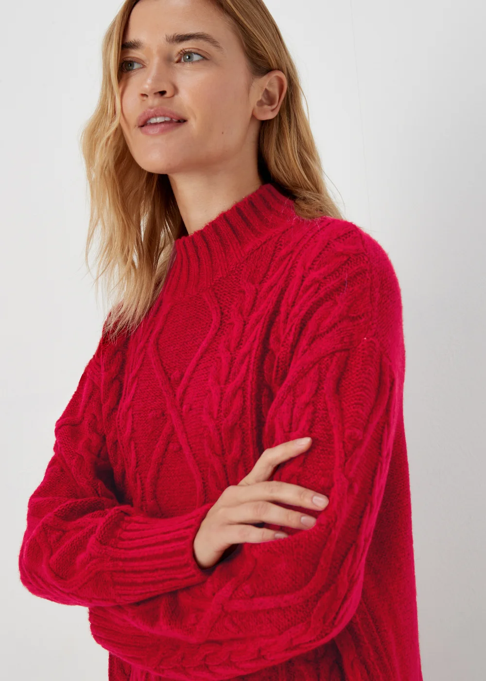 Red Cable Knit Dress - XS | Matalan Red Cable Knit Dress - XS | Matalan