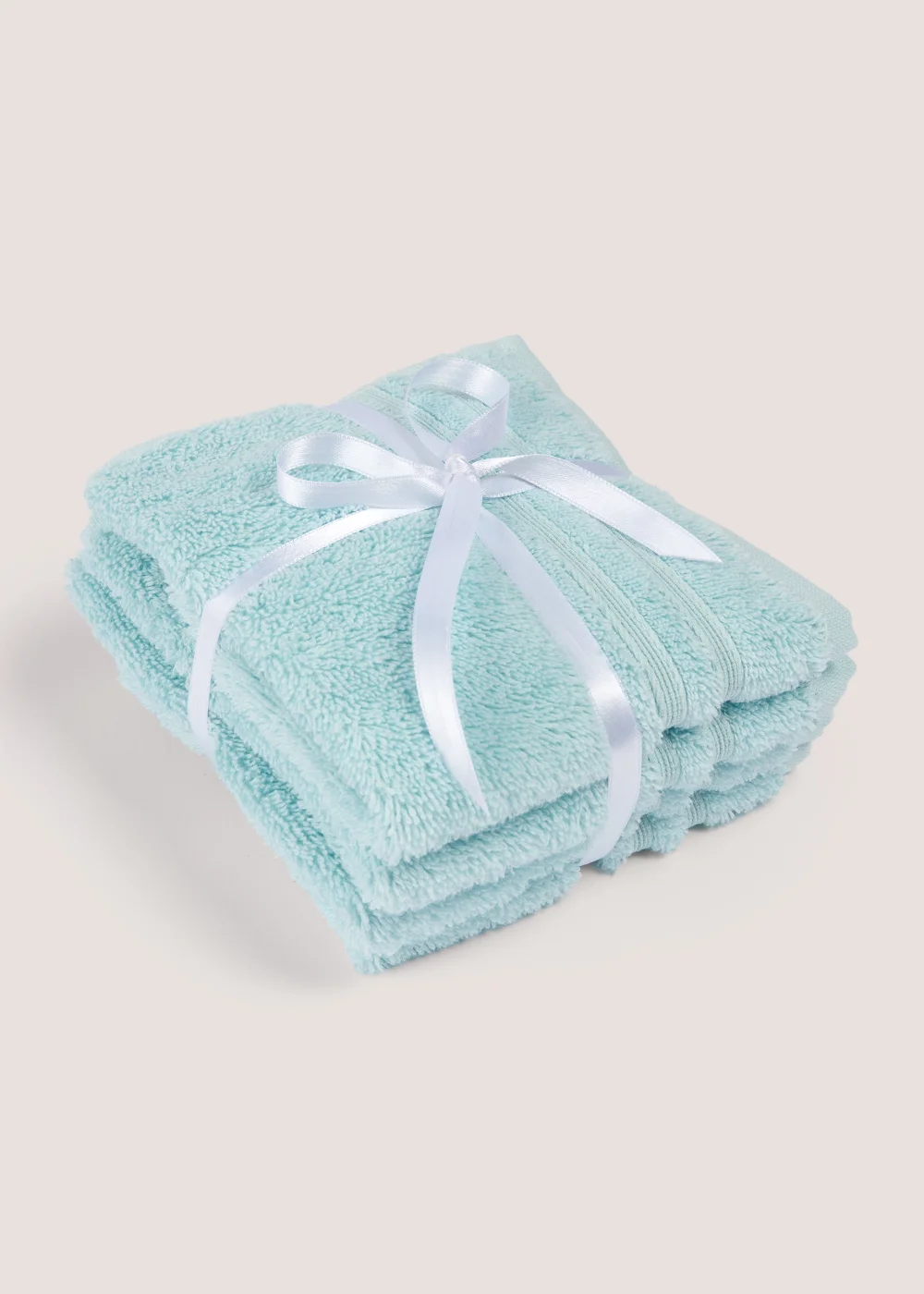 Ice Cream Blue 100% Egyptian Cotton Face Cloth Image 1