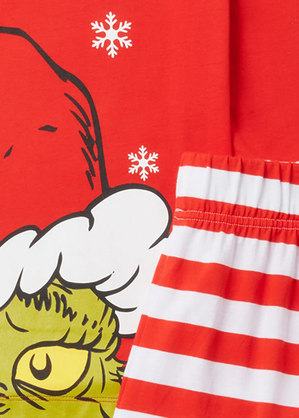Red The Grinch Pyjama Set - Extra small Image 5