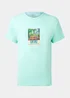 Mint Claude Monet T-Shirt - Small Image 5