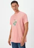 Coral Henri Matisse T-Shirt - Small Image 1