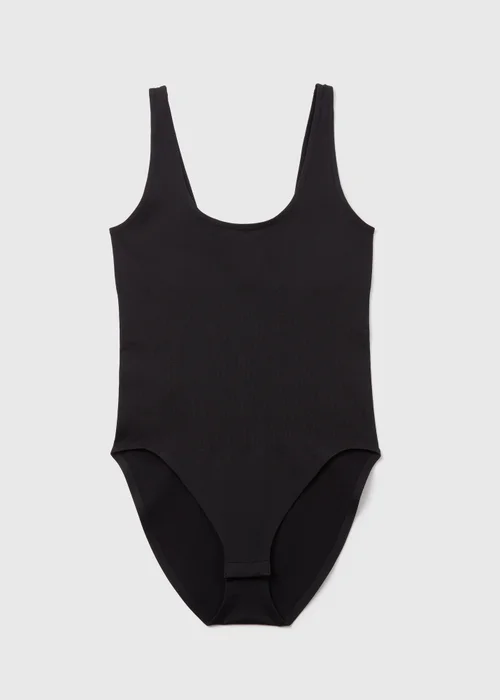 Black Seamless Smoothing Bodysuit - S Image 4