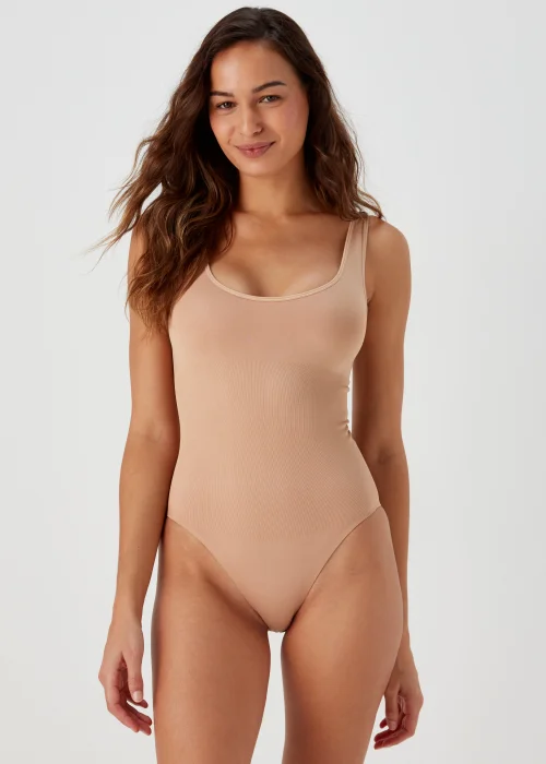 Nude Seamless Smoothing Bodysuit - S Image 1