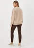 Beige Love Paris Sweatshirt - Small Image 2