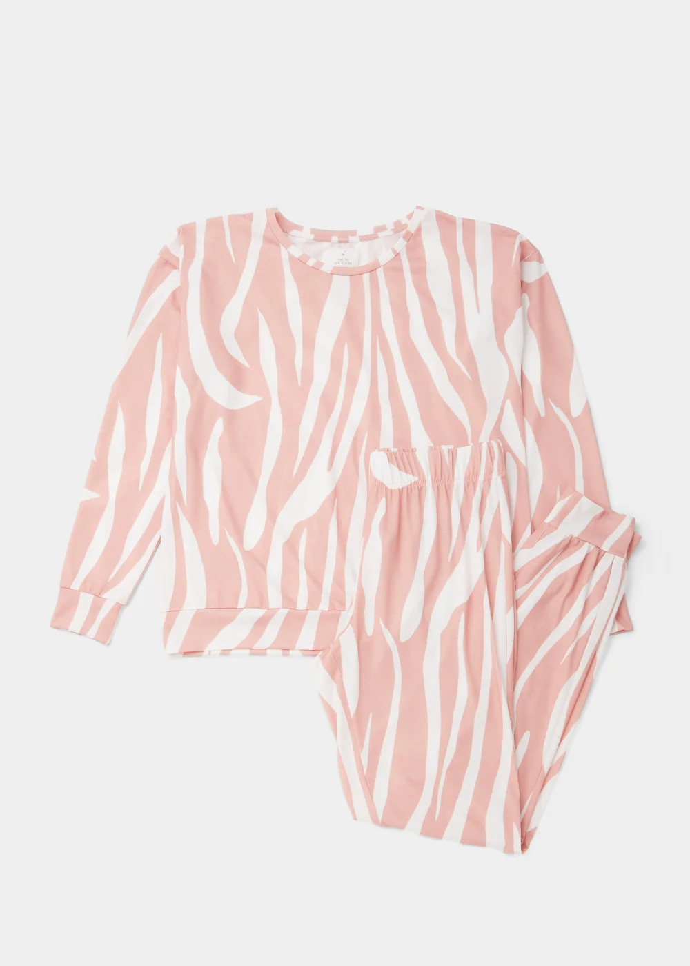Pink Animal Print Pyjama Set - Extra small Image 4
