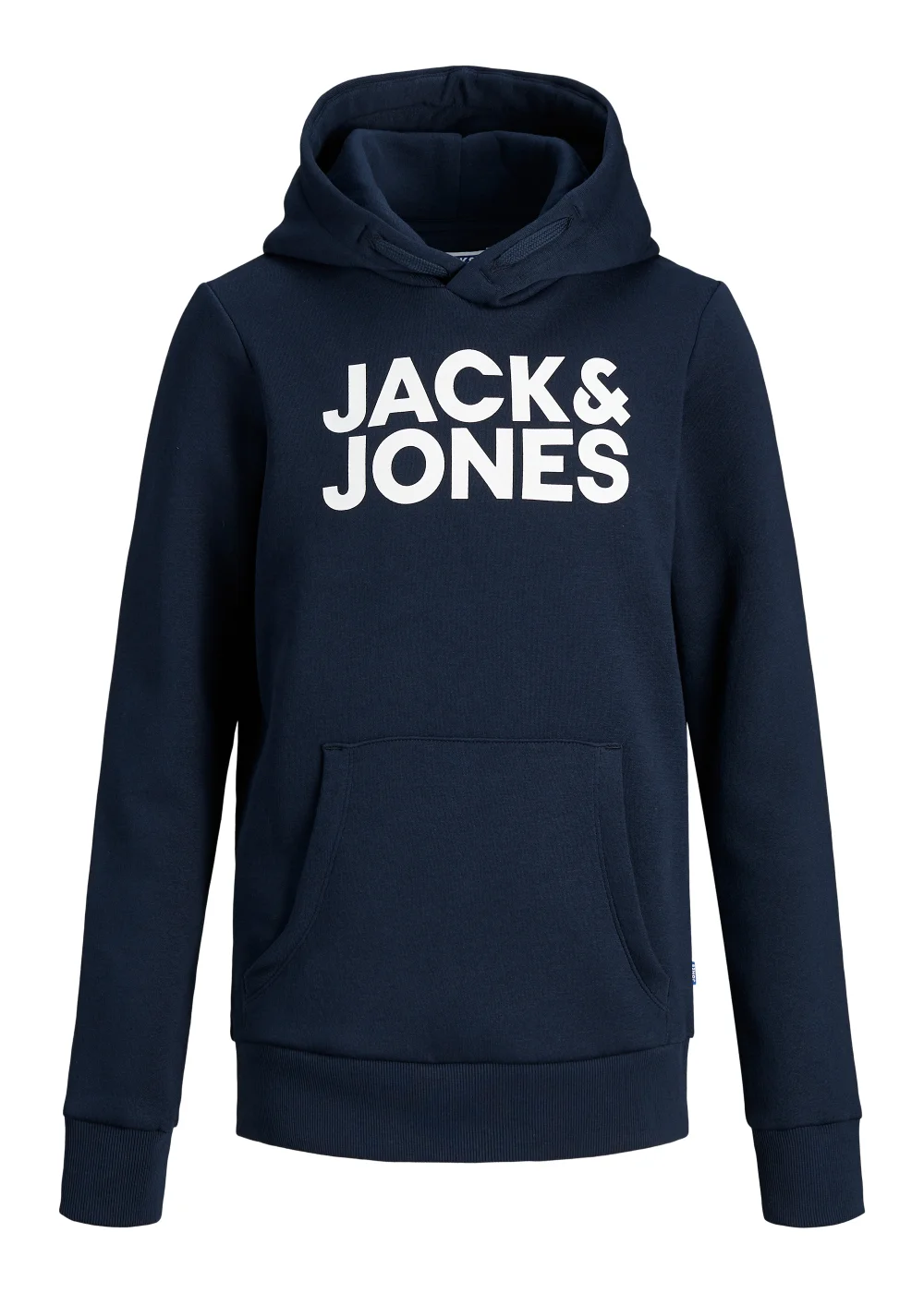 Jack & Jones Junior Navy Logo Hoodie (6-16yrs) - 6 Yrs Image 3