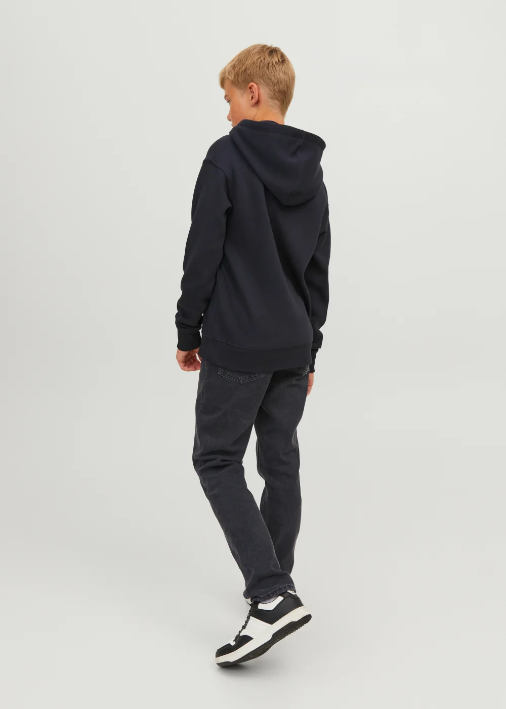 Jack & Jones Junior Clark Black Jeans (6-16yrs) - 8 Yrs Image 2