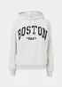 Papaya Petite Grey Boston Hoodie - Small Image 5