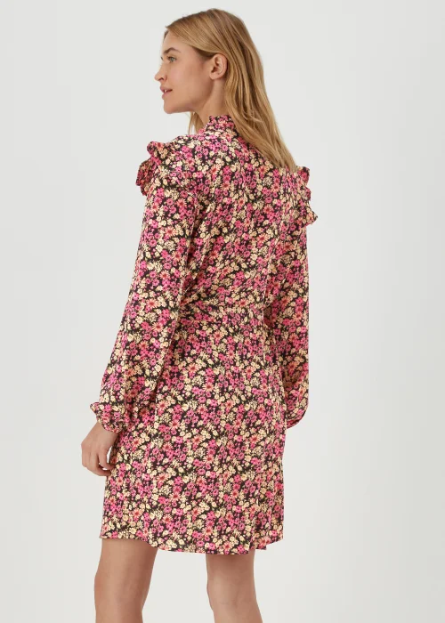 JDY Sofia Multicoloured Long Sleeve Mini Dress - 8 Image 2