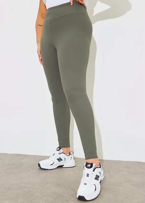 In the Style Khaki Sculpt & Control Leggings - 8 Image 5