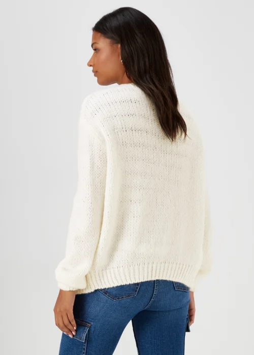 Ivory Lofty Cardigan - S Image 2