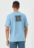 US Athletic Light Blue Graphic T-Shirt - Extra small Image 2