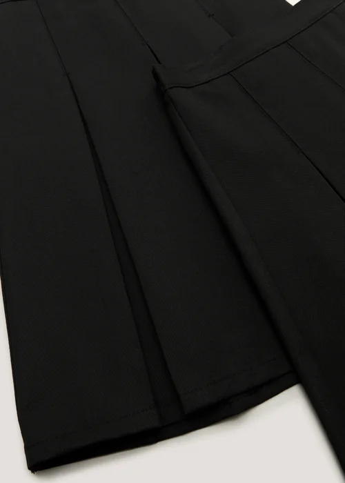 2 Pack Girls Black School Long Length Box Pleated Skirts (6-16yrs) - Age 6 Years Image 2