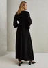 Black Kimono Sleeve Maxi Dress - 8 Image 2
