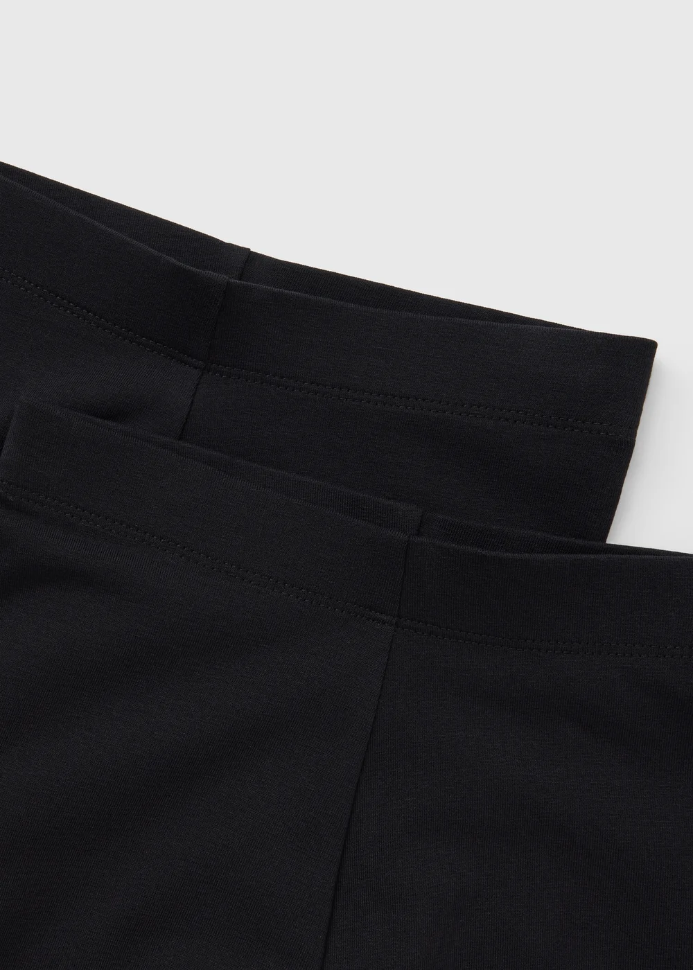 2 Pack Black Leggings (7-15yrs) - Age 7 Years Image 2