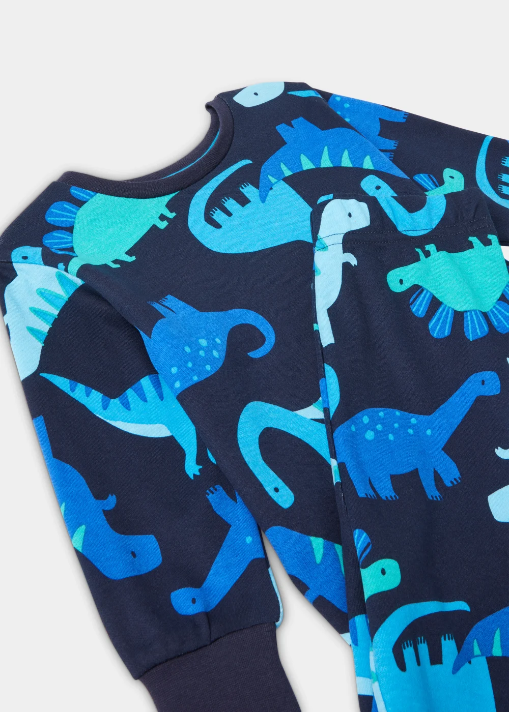 Boys Navy Dinosaur Print (9mths-5yrs) - Age 9 - 12 Months Image 2