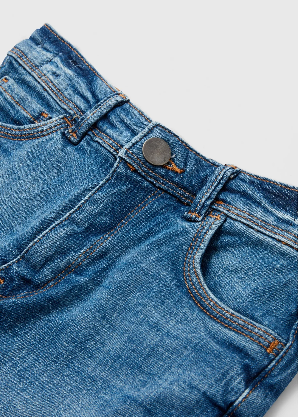 Boys Light Wash Skinny Jeans (7-16yrs) - 8 Yrs Image 2