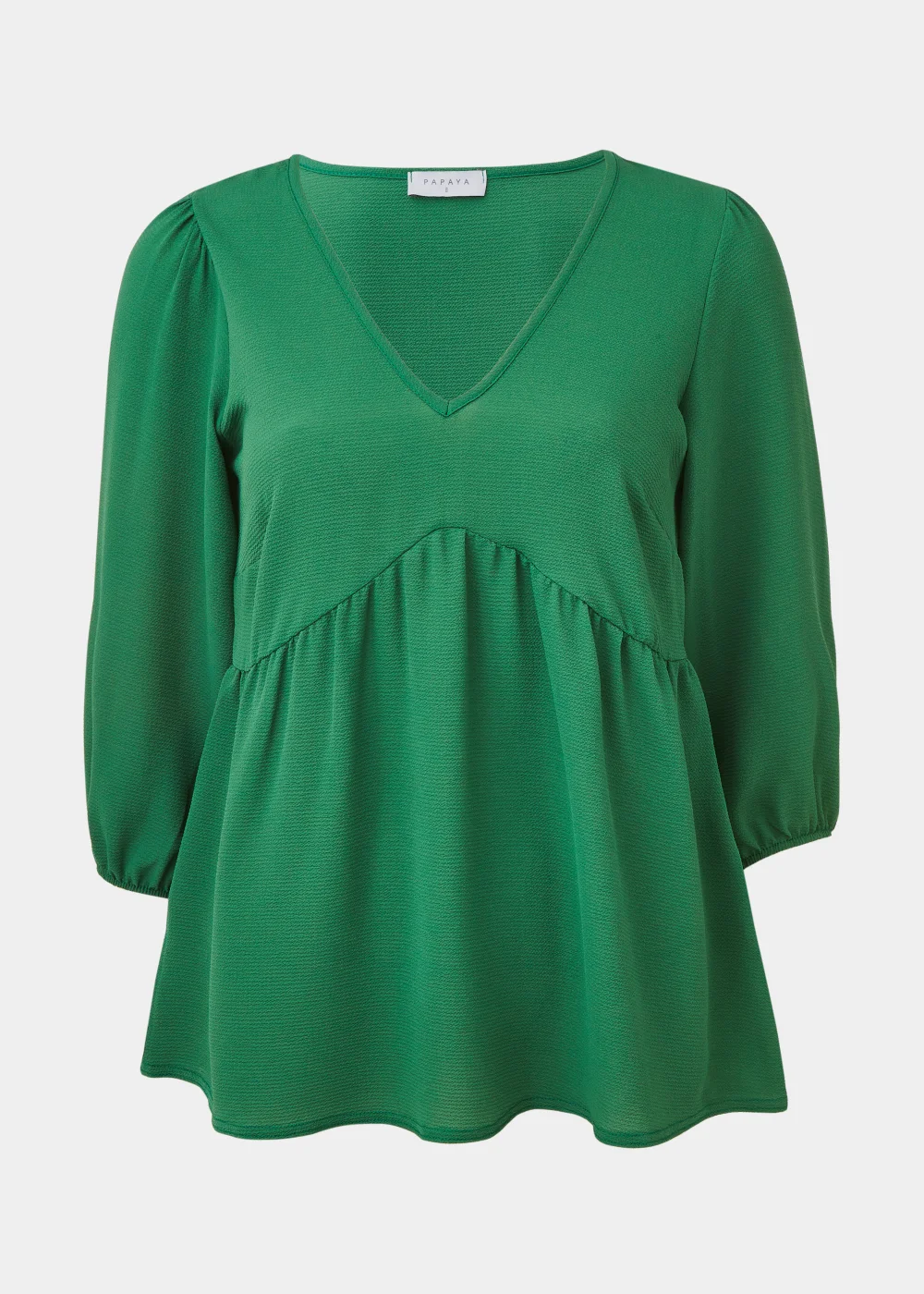 Green Boho Top - Size 8 Image 5