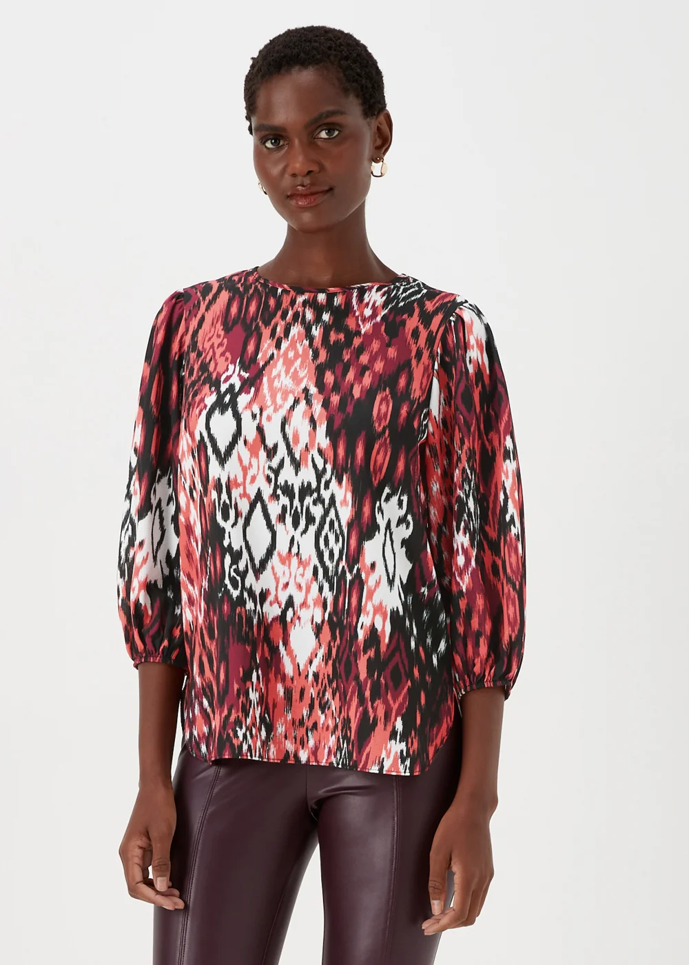 Multicoloured Geo Bubble Box Top - Size 8 Image 1