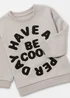 Boys Grey Cool Crewneck Sweatshirt (9mths-6yrs) - 9-12 months Image 2
