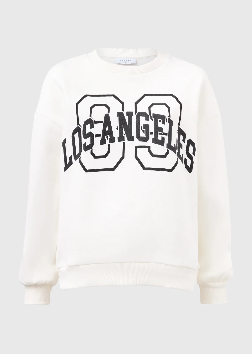 Cream Los Angeles Sweatshirt - Small Image 5