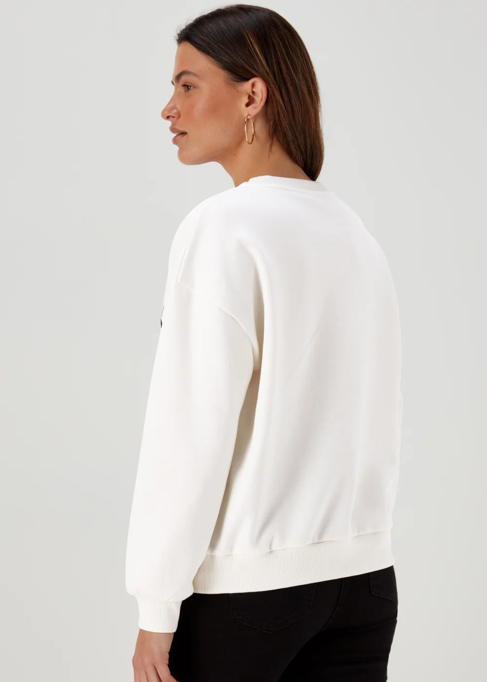 Cream Los Angeles Sweatshirt - Small Image 2