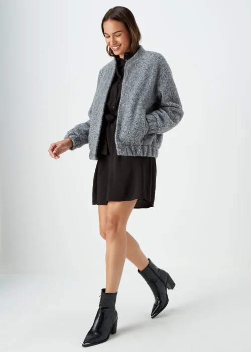 Black Tie Shirt Dress - 8 Image 4