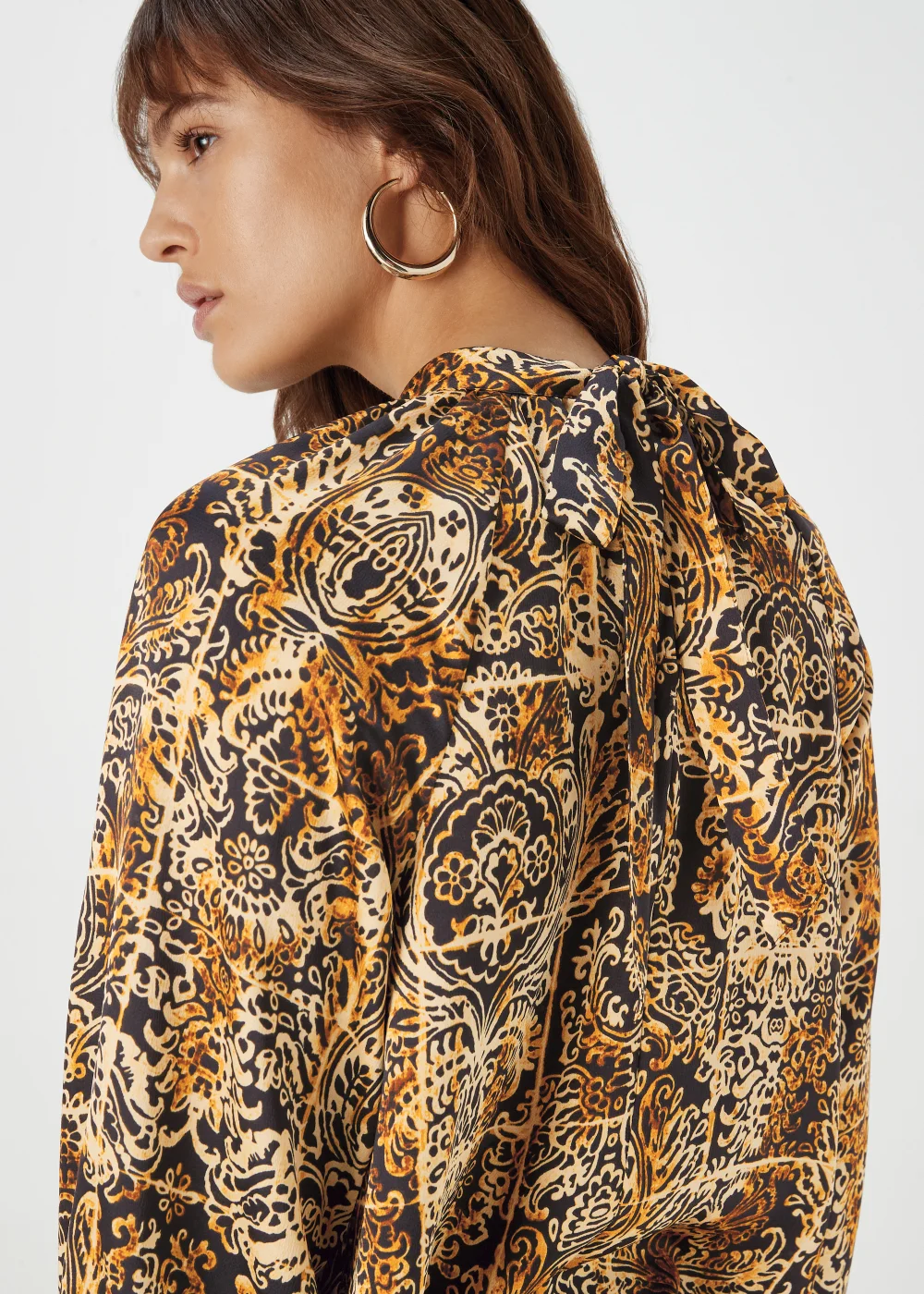 Et Vous Multicoloured Paisley Print Mini Dress - 8 Image 3