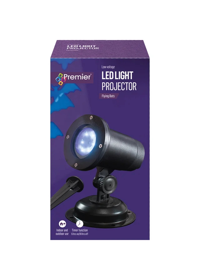 Premier Decorations Flying Bats LED Light Projector