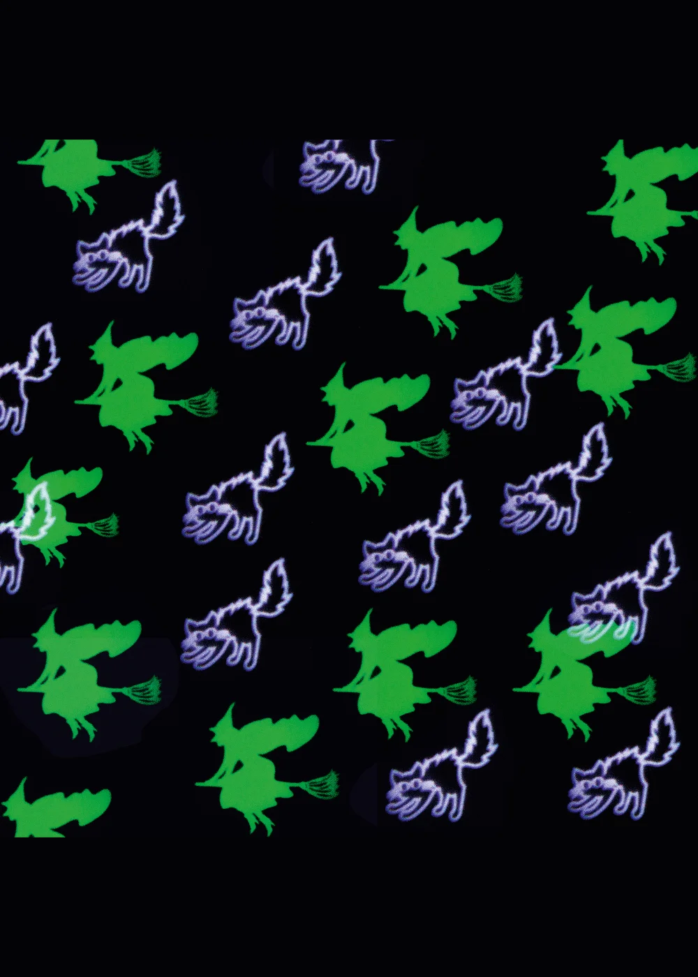 Premier Decorations Flying Witch and Cats LED Light Projector - One Size Image 3