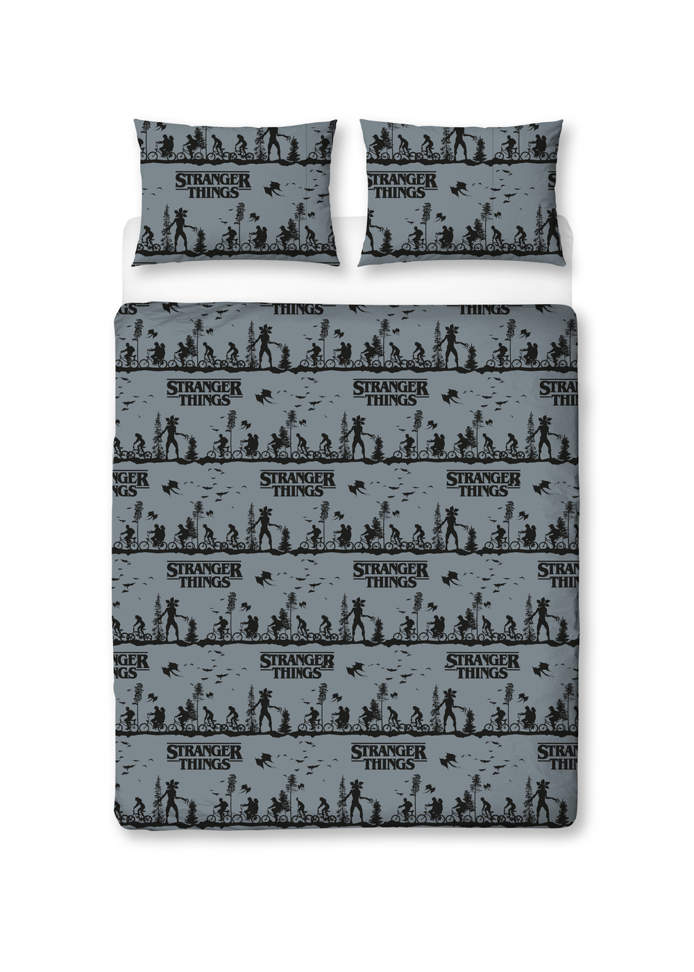 Stranger Things Town Panel Duvet Set - Single Image 4