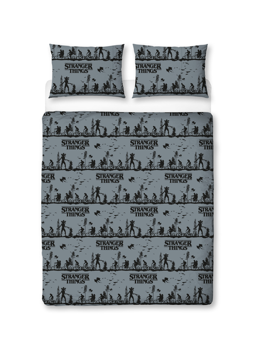 Stranger Things Town Panel Duvet Set - Single Image 4