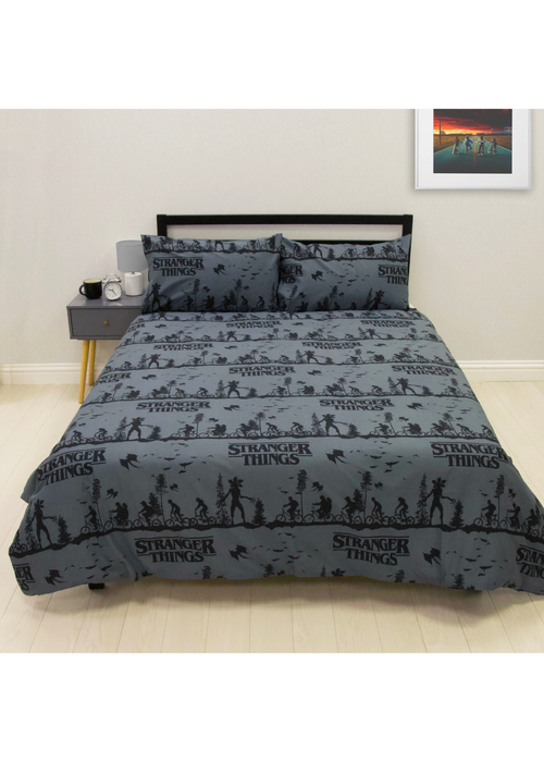 Stranger Things Town Panel Duvet Set - Single Image 2