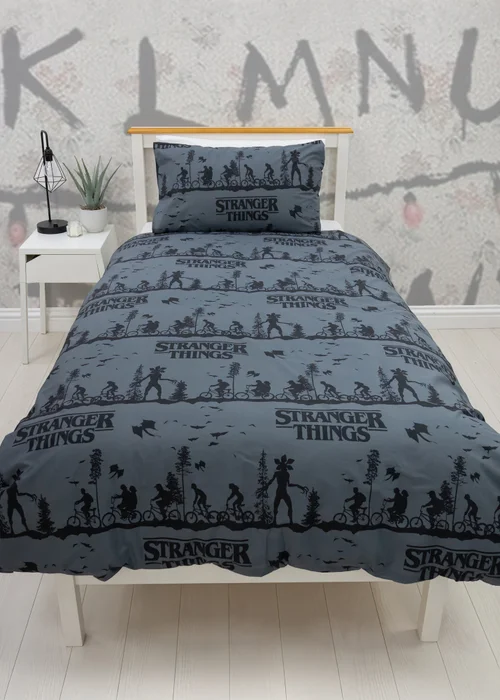 Stranger Things Town Panel Duvet Set - Single Image 6