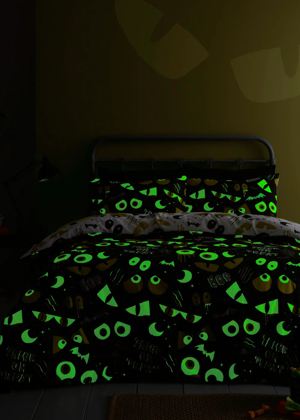 Bedlam Halloween Trick or Treat Duvet Cover Set - Single Image 3