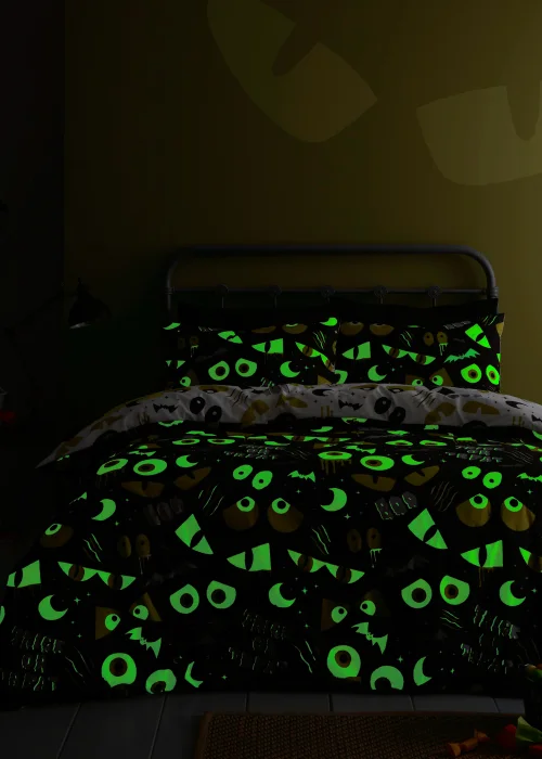 Bedlam Halloween Trick or Treat Duvet Cover Set - Single Image 3