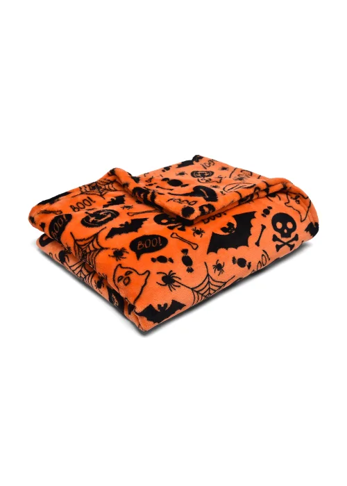 Bedlam Halloween Boo Throw - 120 X 150 Image 1