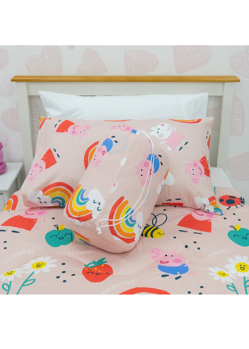 Rest Easy Sleep Better Peppa Pig Coverless Quilt (4.5 Tog) - Junior Image 3