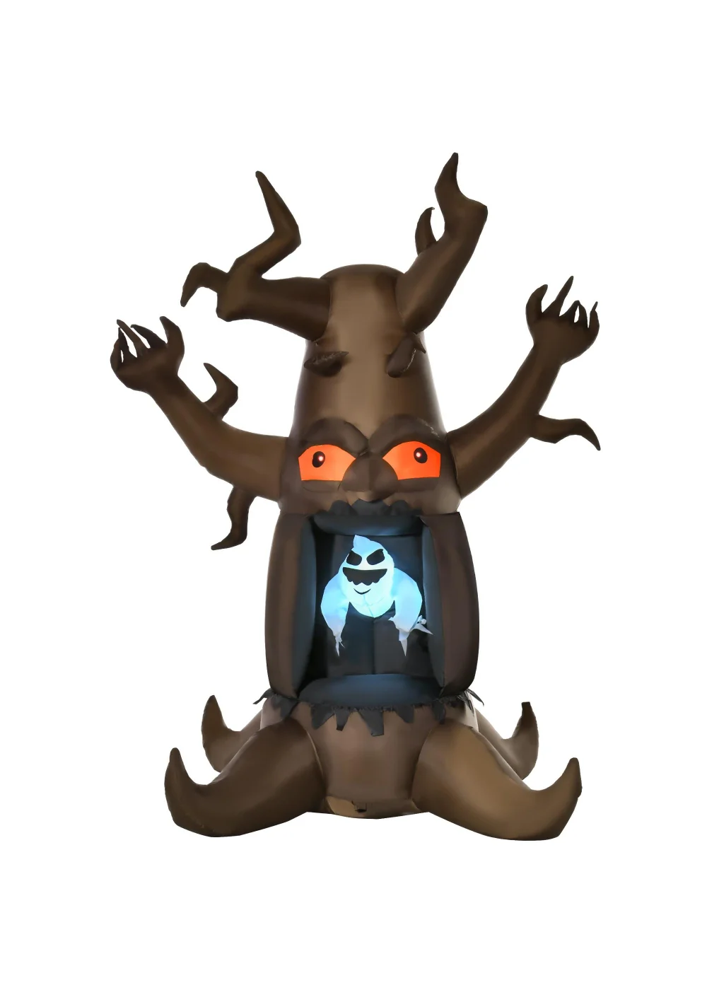 HOMCOM LED Inflatable Floating Ghost Tree (180cm x 140cm x 240cm) - One Size Image 1