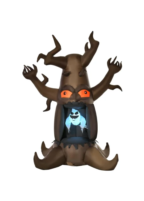 HOMCOM LED Inflatable Floating Ghost Tree (180cm x 140cm x 240cm) - One Size Image 1