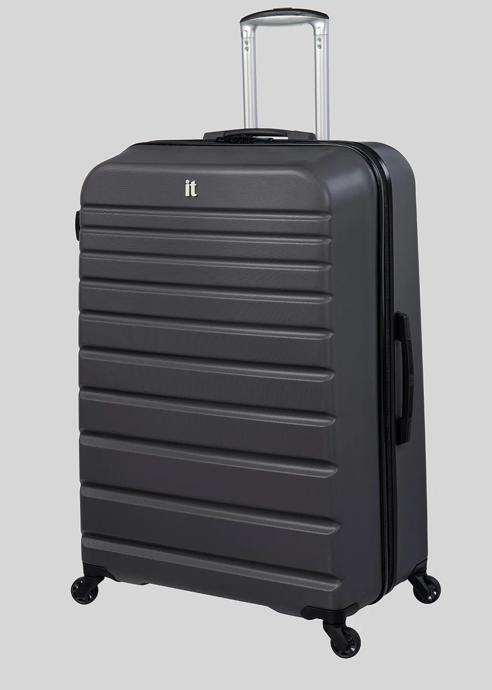 IT Luggage Grey Navigator Suitcase - UNDERSEAT Image 3
