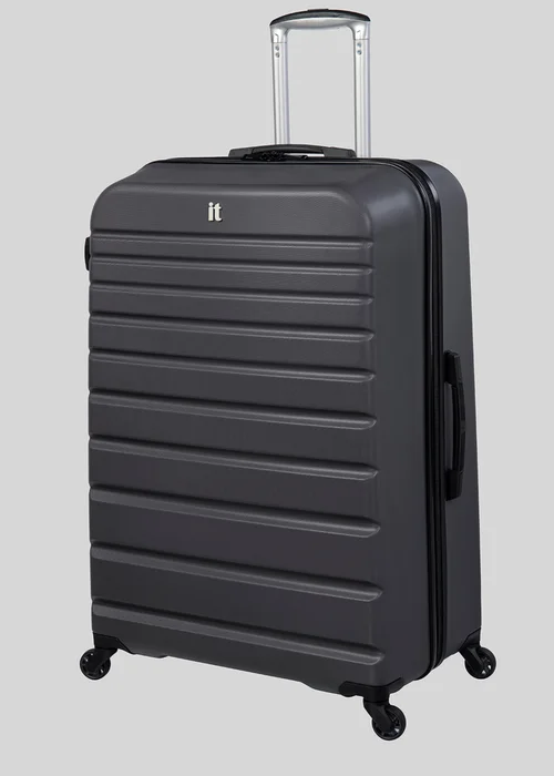 IT Luggage Grey Navigator Suitcase - UNDERSEAT Image 3