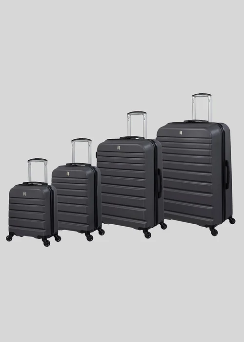 IT Luggage Grey Navigator Suitcase - UNDERSEAT Image 1