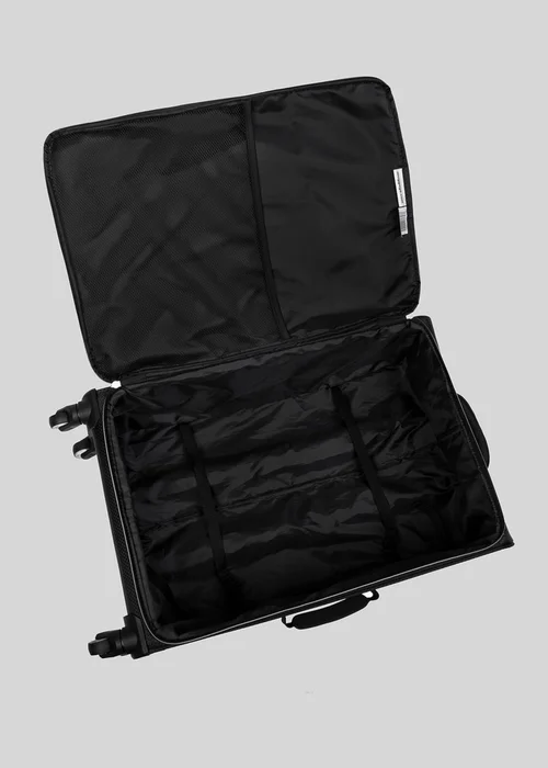 IT Luggage Black Navigator Soft Suitcase - Cabin Image 2