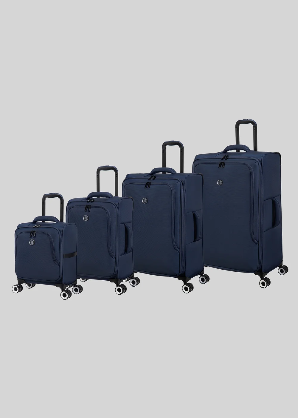 IT Luggage Navy Trulite Suitcase - Cabin Image 1