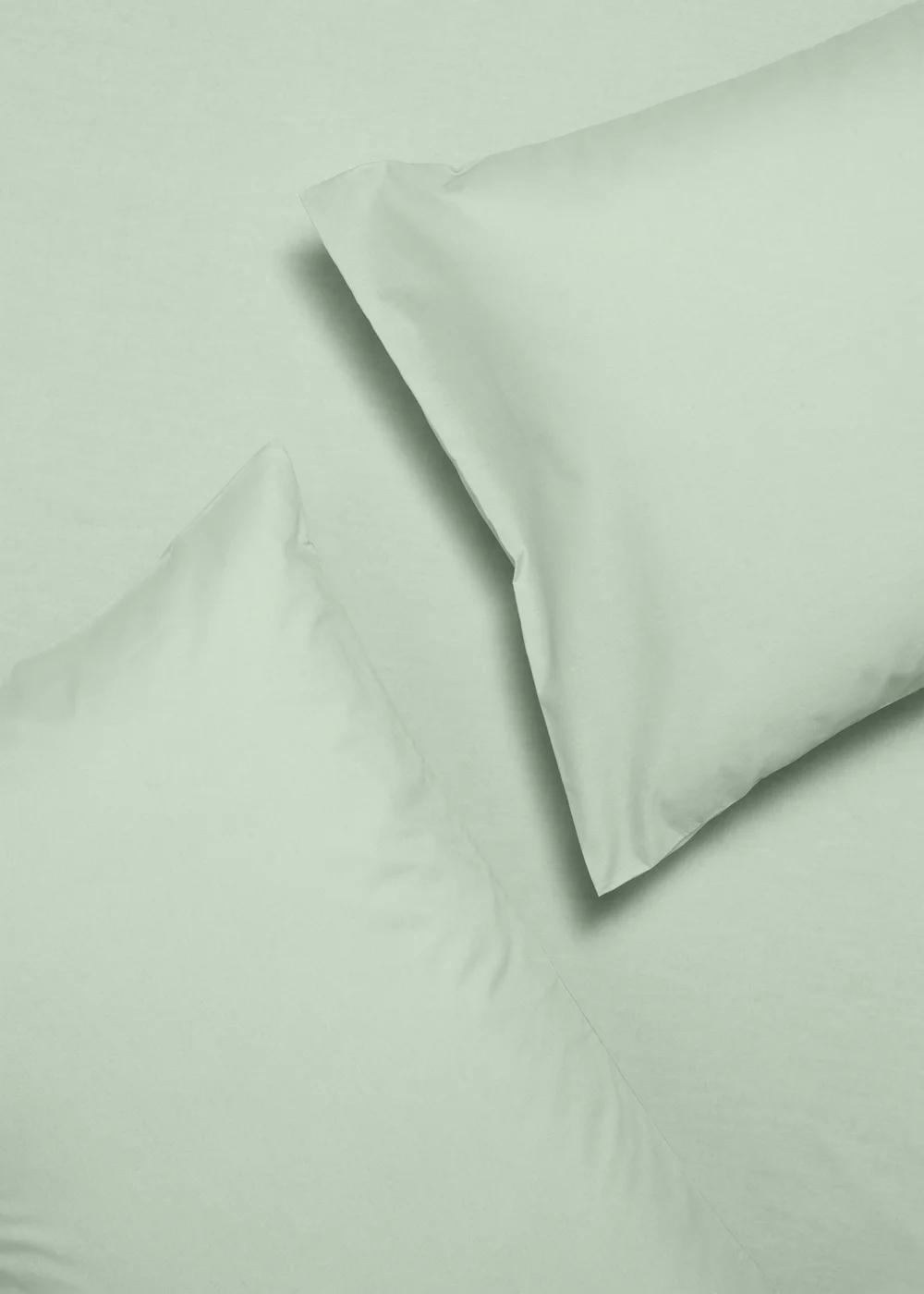 2 Pack Green Housewife Pillowcases Image 1