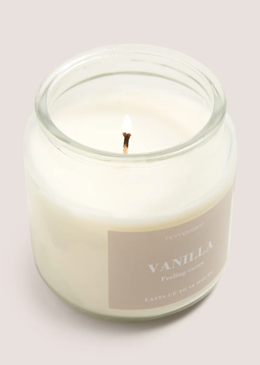 Vanilla Scented Jar Candle Image 2
