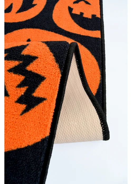 Relay Spooky Pumpkin Runner & Door Mat Set - 57 X 150 (57 X 40) Image 4