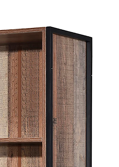 LPD Furniture Hoxton Bookcase-Display Cabinet (1600x400x638mm) - No Size Image 2